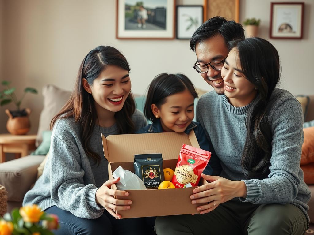 Niềm vui khi nhận đặc sản Tây Nguyên giao tận nhà