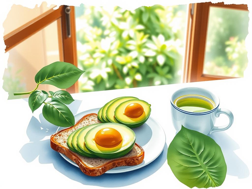 Bữa ăn sáng với bơ Tây Nguyên, lựa chọn giảm cân