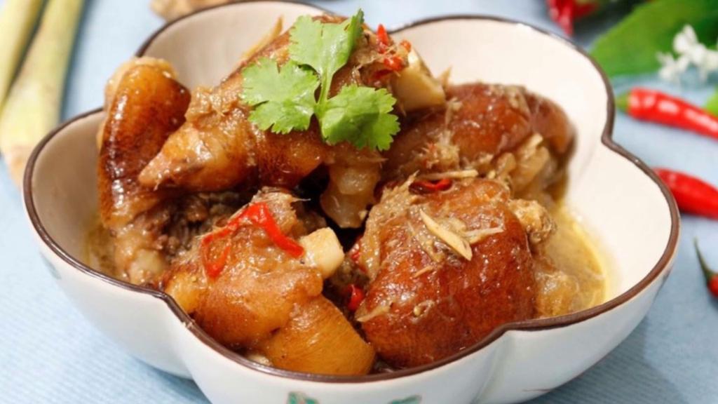 măng rừng nấu giả cầy