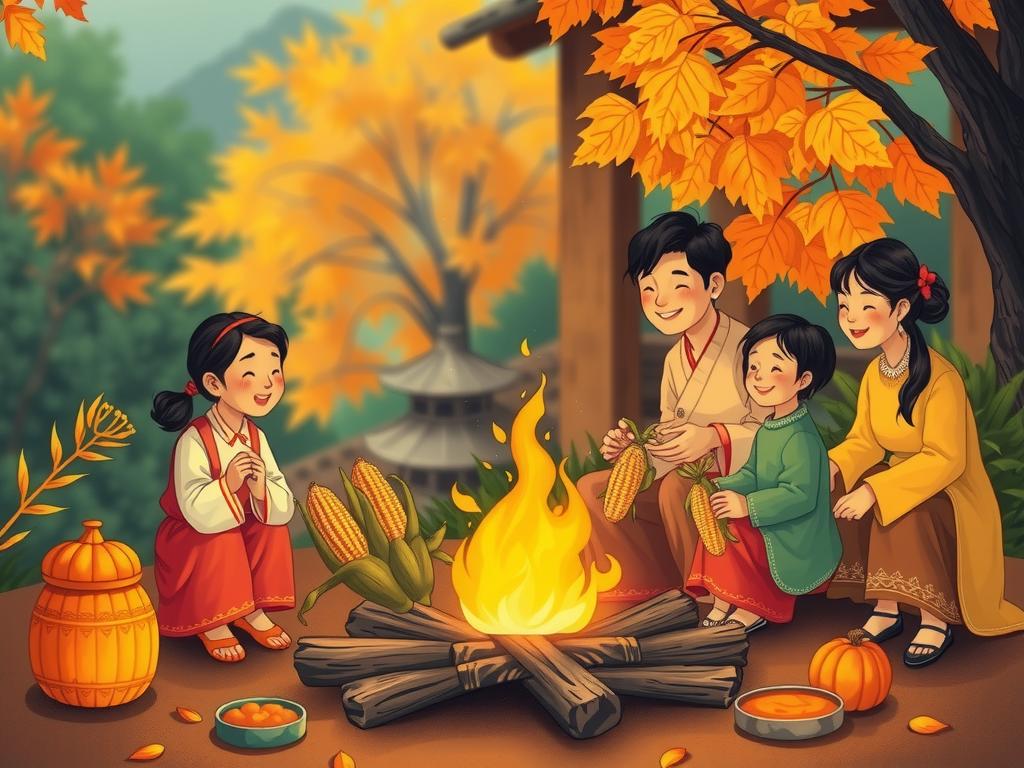 Mùa thu Tây Nguyên ngọt ngào với món bắp nướng